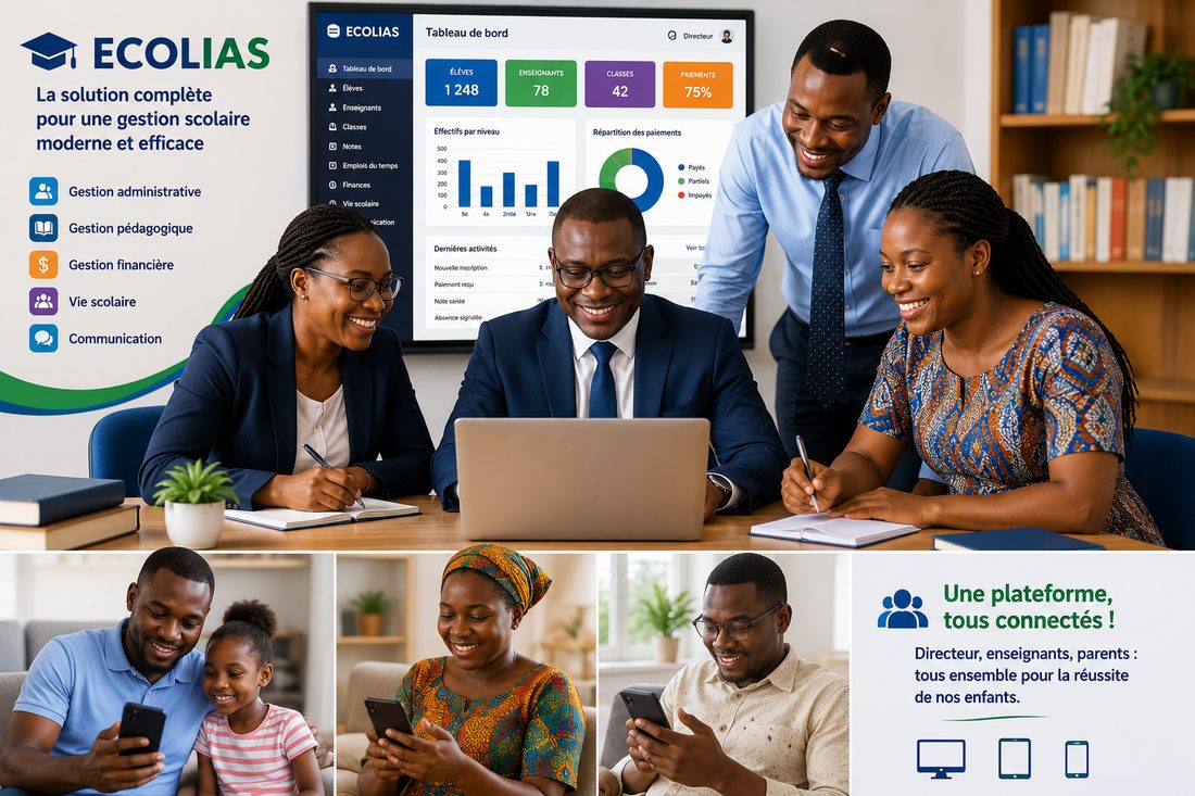 Ecolias — une plateforme, tous connectés